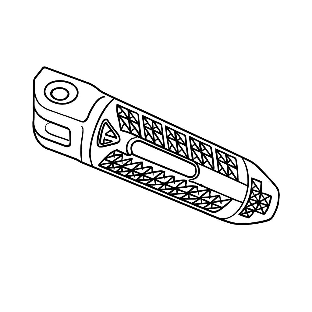 Repose-Pieds Standard Avant Droit